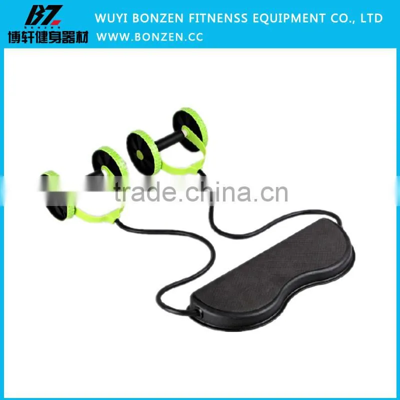 Newest Fitness Equipment Ab Wheel Ab Roller Pull Rope