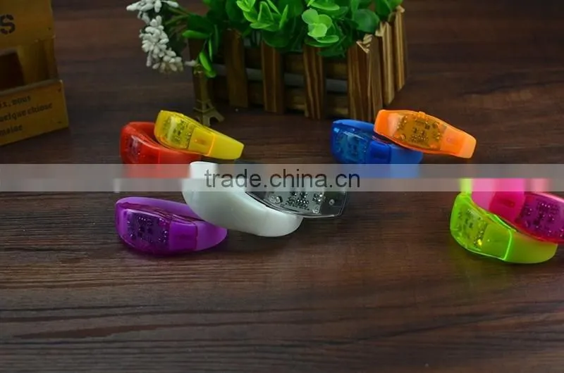 2016 Festive & Party Decoration LED Bracelet Manufacture,silicon led bracelet