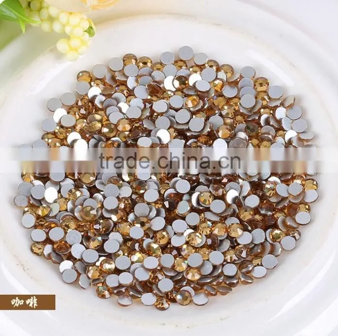 2016 good selling in stock diy flated jewelry crystal beads wholesale