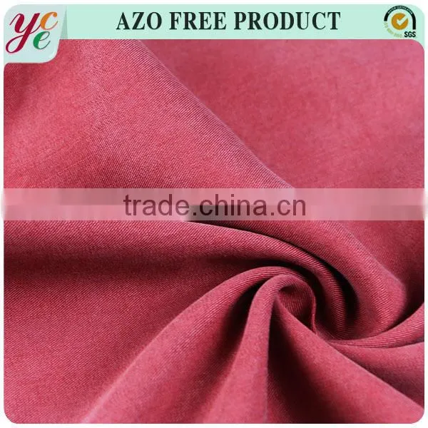 160gsm Plain Dyed Twill 100% Tencel Fabric