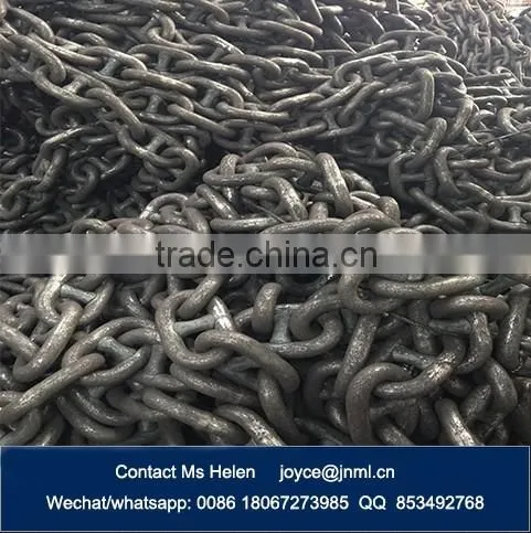 Stud Link Anchor Chain with Shackle Accessories 12.5mm ~ 71mm