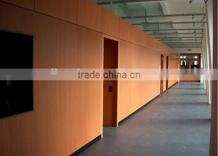 wpc foam board acoustic panel for indoor decoration