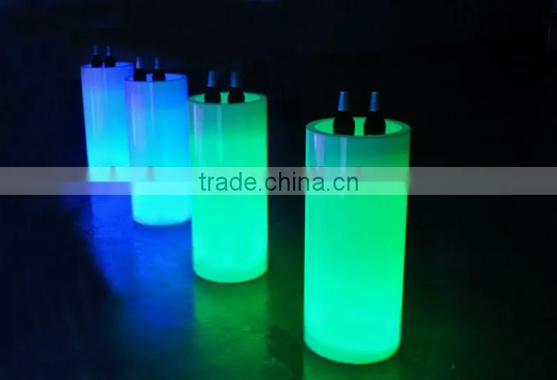 sanghai night club party use pub acrylic LED ice barrel