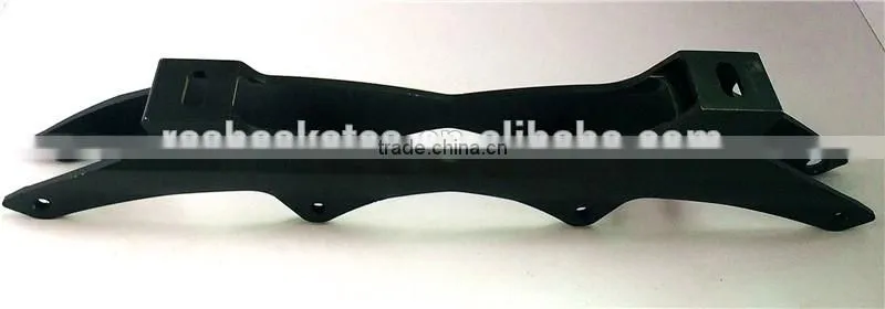 inline skate frame OEM type laster OEM logo all color Aluminium speed Skate frame laster OEM logo