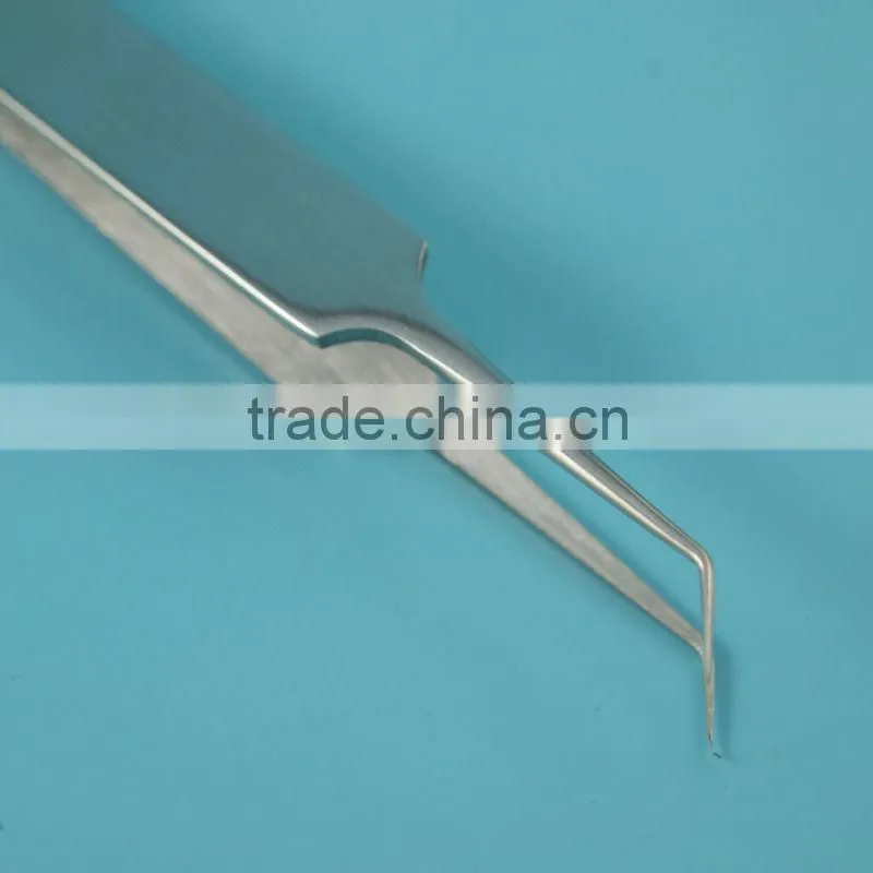 Curved sharped tip large tweezer