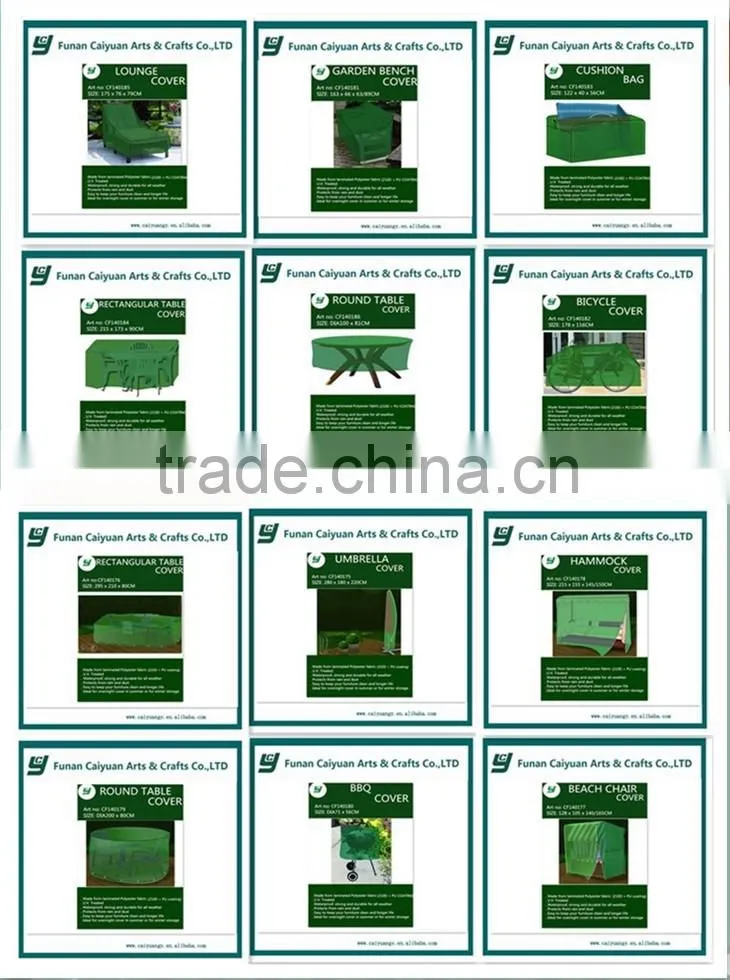 waterproof low outdoor furniture cover garden bench dust cover