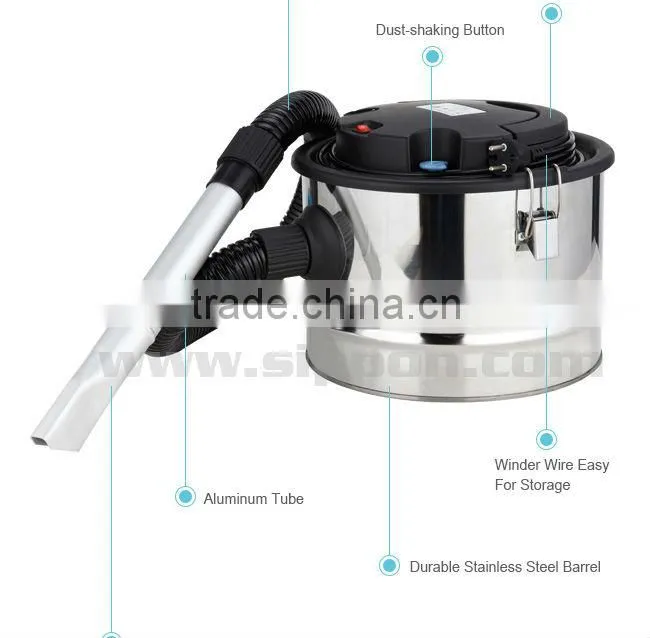BJ21 Ash vacumm cleaner use for stove, fireplace, BBQ and so on, build the world more beautiful