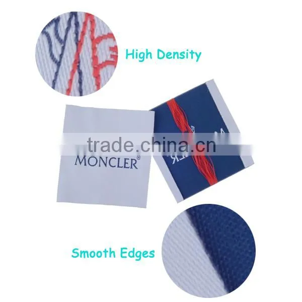 High quality custom garment woven label