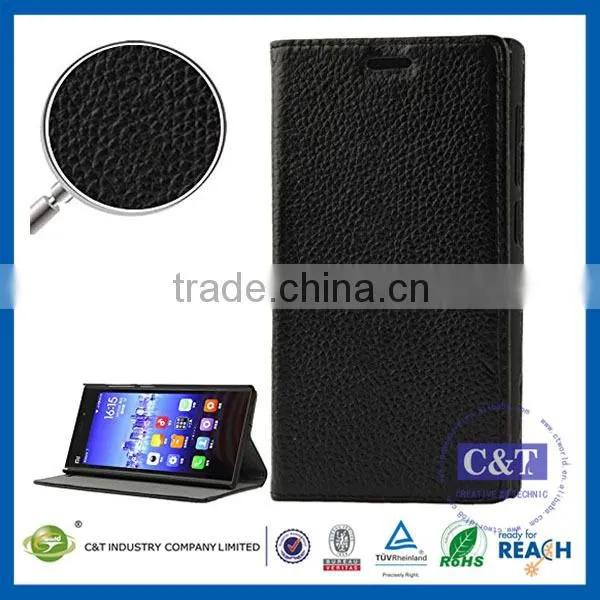 C&T FACTORY BEST SELL Fashion pu wallet for xiaomi mi3 phone mobile phone