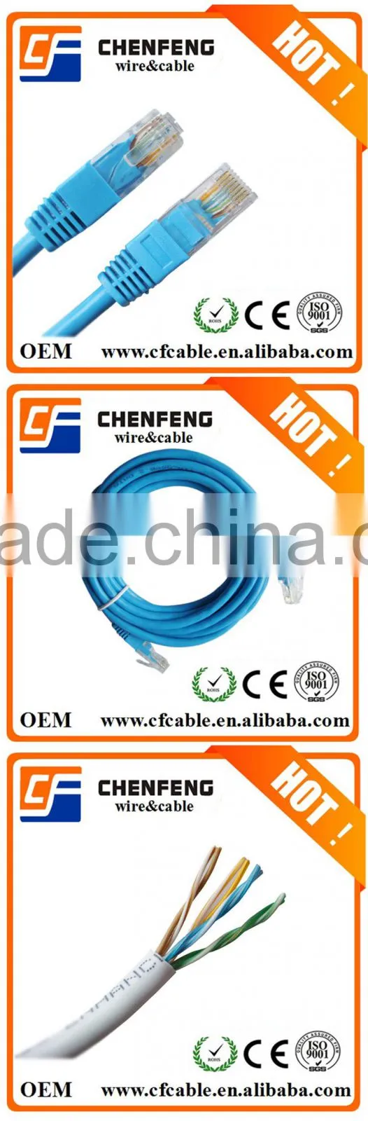 UTP CAT5e CCA Ethernet/lan cable rj45