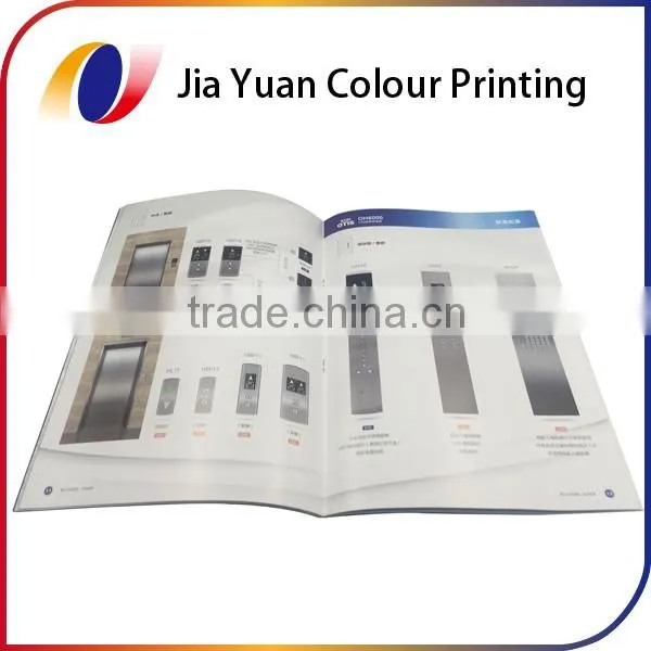 High quality A4 book printing 4C/4C full coloring magazine print
