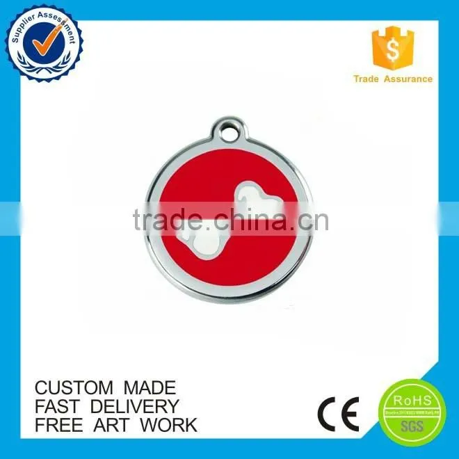 Promotional cheap metal customized dog tag for pet