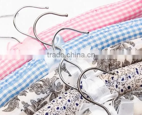 GRAMENT SATIN CLOTH HANGER ASDS04