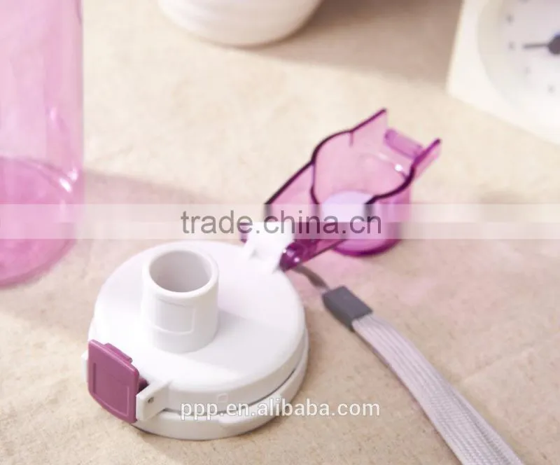 500ml with 700ml FDA eco-friendly material plastic drinking bottle,