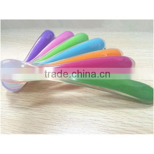 Best quality best sell quality silicone baby spoon manufacture