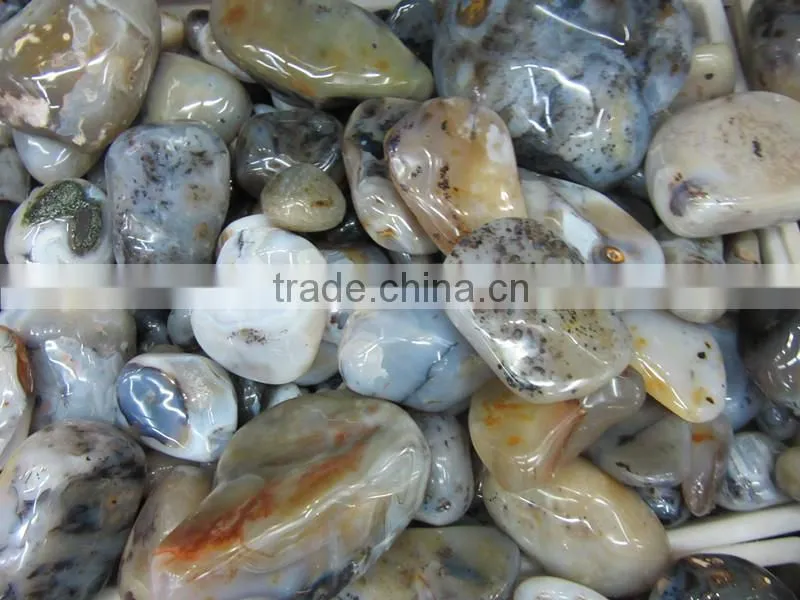 2015 new coming agate slices wholesale agate stone cobble stone