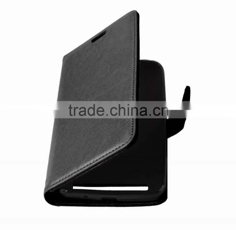 Mobile Phone PU Leather Flip Card-slot Case for ASUS ZenFone 2 Laser ZE550KL 5.5