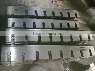 high quality and hot sale Plastic Crusher machine blades