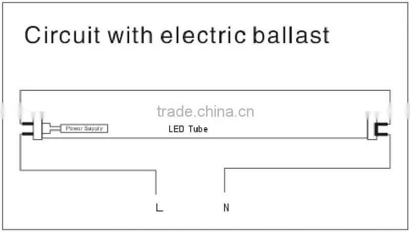 glass tube t8 18w glass led tube housing t8 1.2m g13