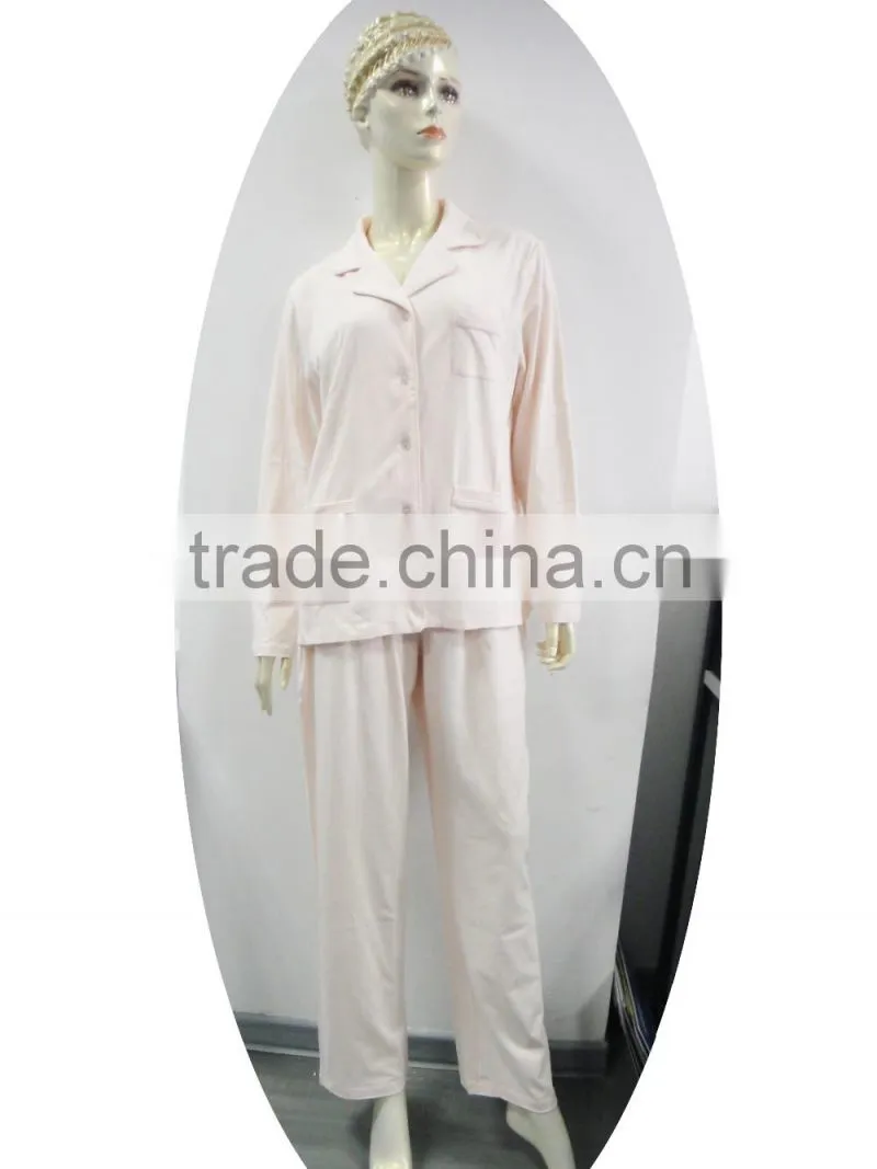 ladies' cotton pajama set