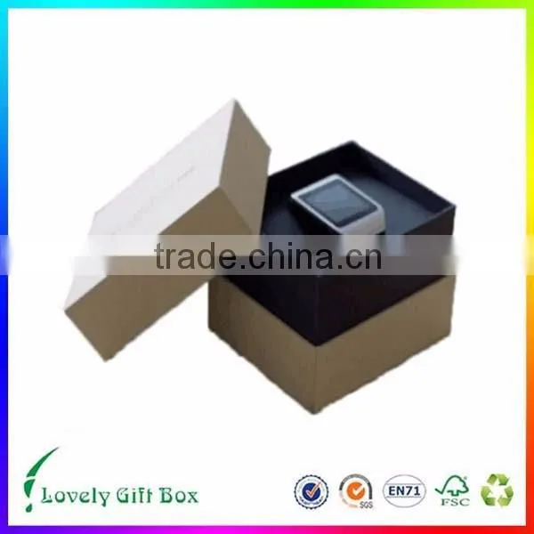 two pieces watch box rigid paper box for watch