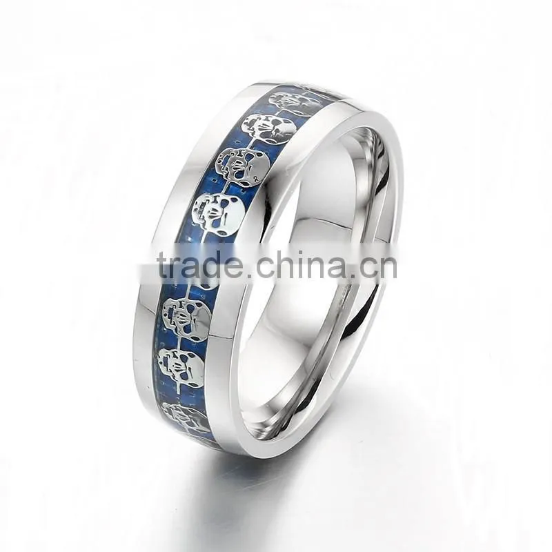 2016 Custom Jewelry Stainless Steel Skull Ring