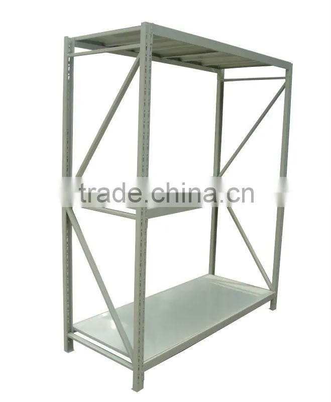 2 tier light duty warehouse shelves for sale
