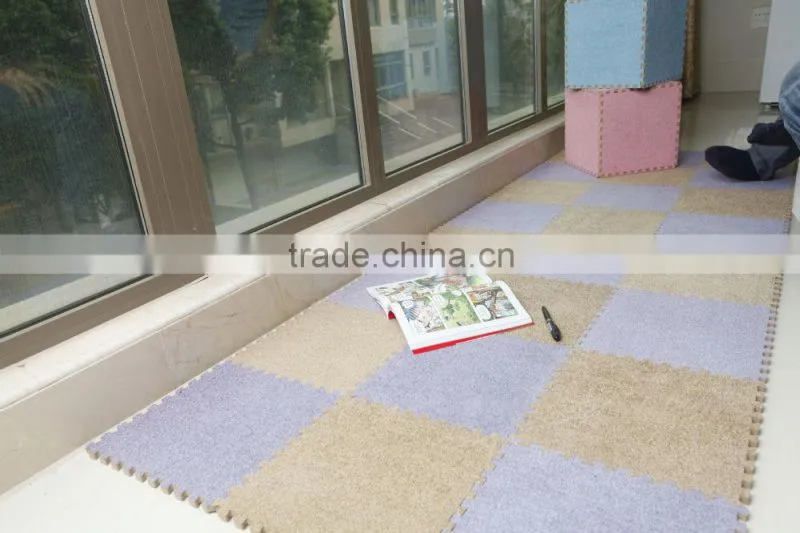 EVA polyester surface household foam mat