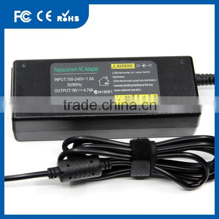 5.5x2.5mm 90W 19V 4.74A Magnetic Charger For Laptop