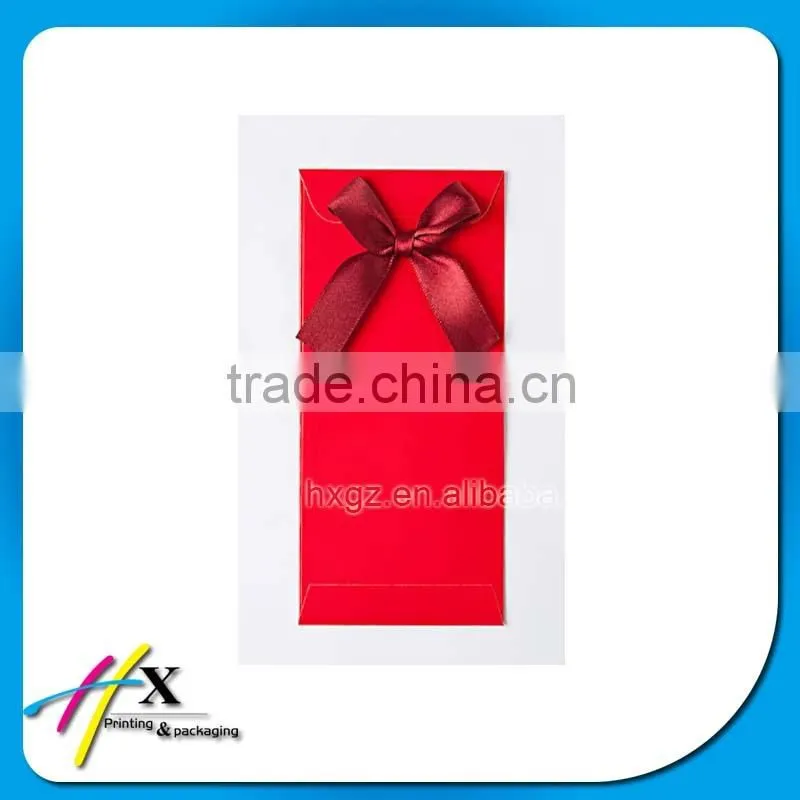 2016 fancy design envelope luxury kraft string tie envelope folder wedding invitation envelope