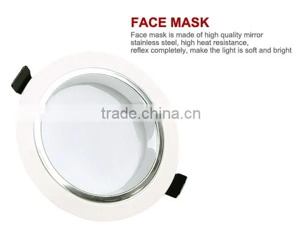 high quality low decay 21w office led downlighting