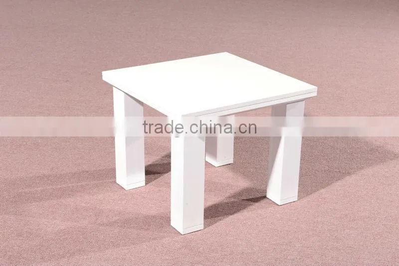 HC-M039 modern design square wooden tea table coffee table