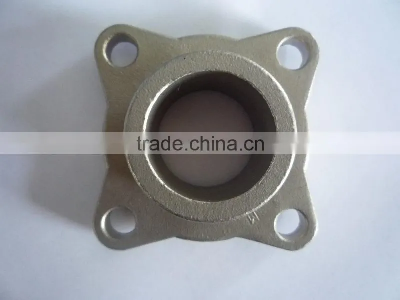 Cast stainless steel flange blank