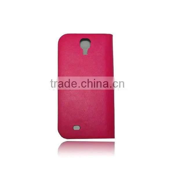 high quality genuine real leather case for sumsung galaxy S4 i9500