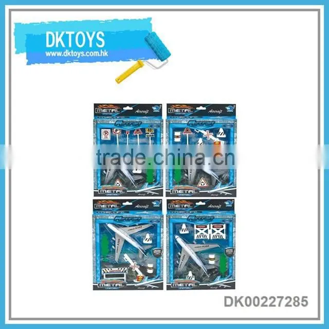Free wheel diecast toy airport series