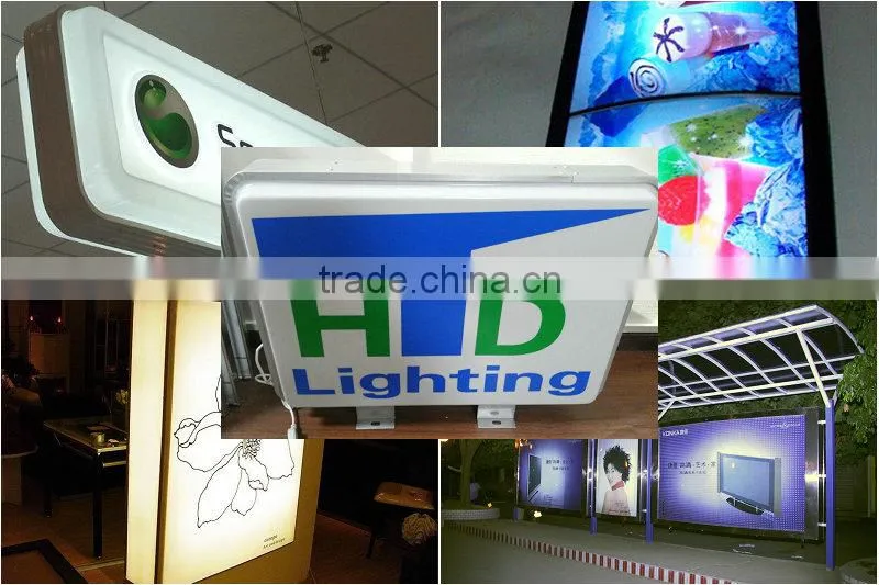 high power CE listed side-lit aluminum 12V 6leds smd 3535 led rigid strip