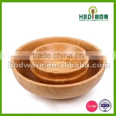 Hot New Products for 2016 vegetable bamboo salad bowl, wood bamboo salad bowl,kitchen salad bowl wholesale