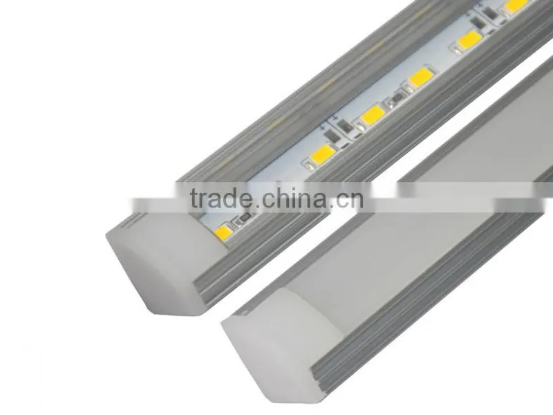 60 120 Lighting Degree Window Led Strip Triangle Aluminum Profile for Corner