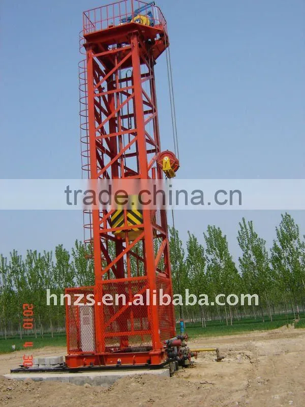 API land oil drilling rig