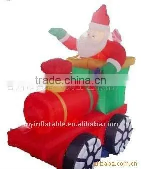 inflatable bounce train