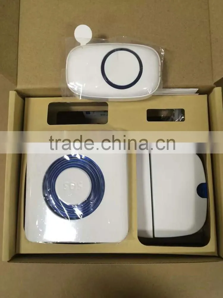 wireless smoke sensor work with samrt WIFI home alarm system