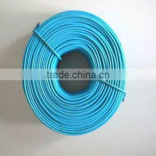 Plastic pvc coated tie wire