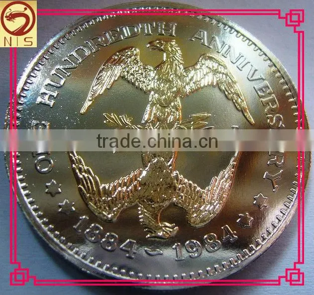 metal replica custom egypt gold coins
