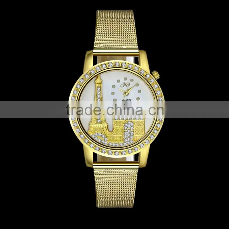 Wristwatches fashion eiffel tower wrist watch