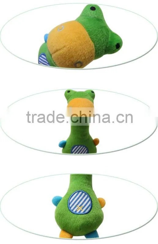 Baby Plush Confort Toy Kaifulan new style bell inside green fog
