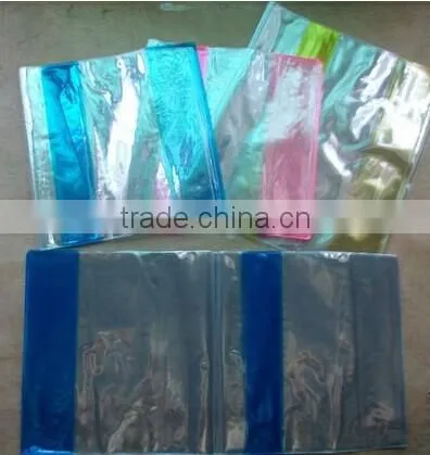 colorful or transparent pvc book cover and cheapest pvc book cover