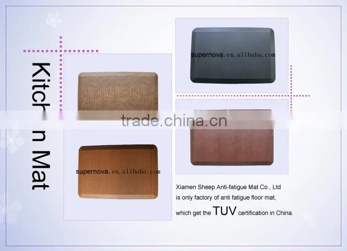 high quality anti fatigue floor mat with your own logo