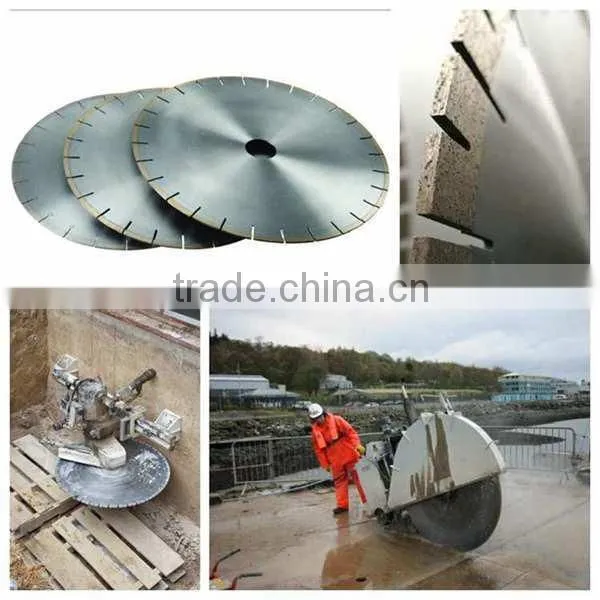 Premium asphalt cut diamond saw blade