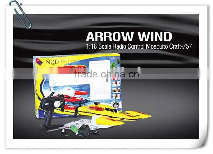 !2012 Hot and new 1:16 Arrow Wind RC Boat 757T-4017 brushless boat rc toy boat