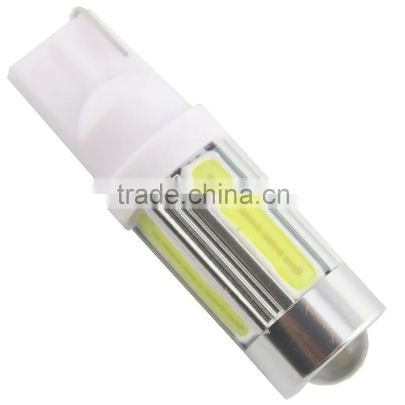 Color cool white 5 cob T10 led light bulbs 10W auto lighting led lamp 12V